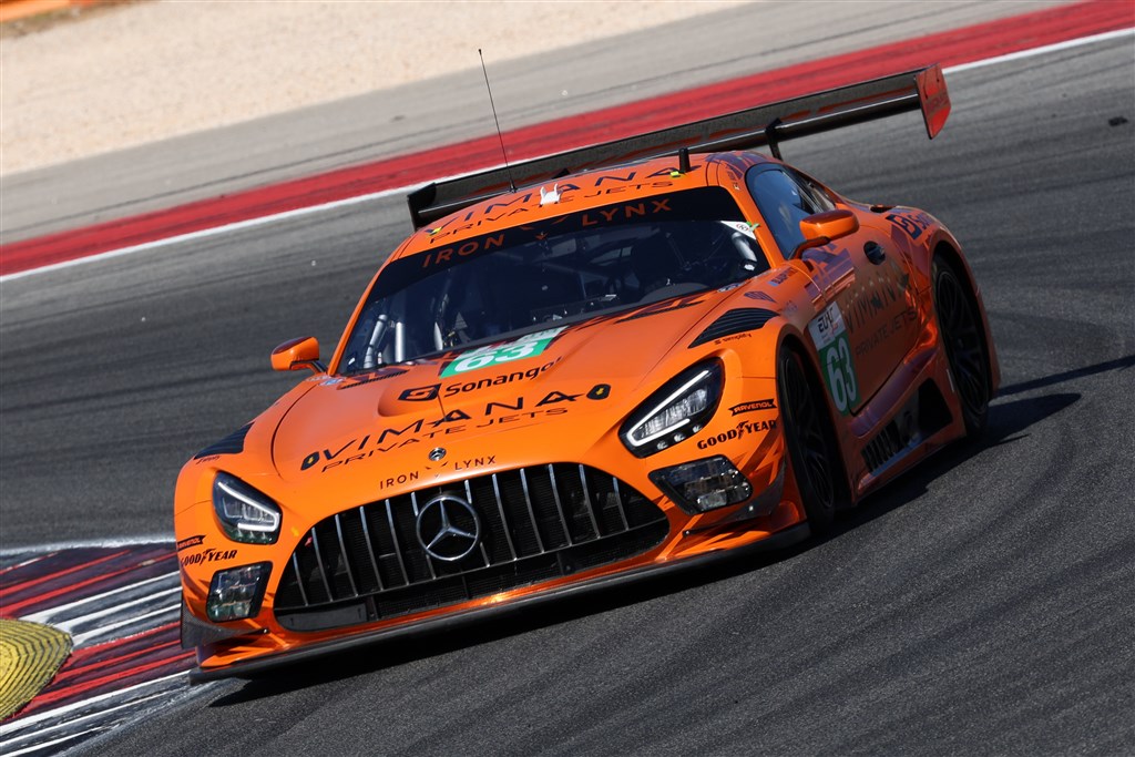 Det er denne Mercedes AMG GT3, Mikkel Gaarde Pedersen skal køre.
(Foto: JJ Media)